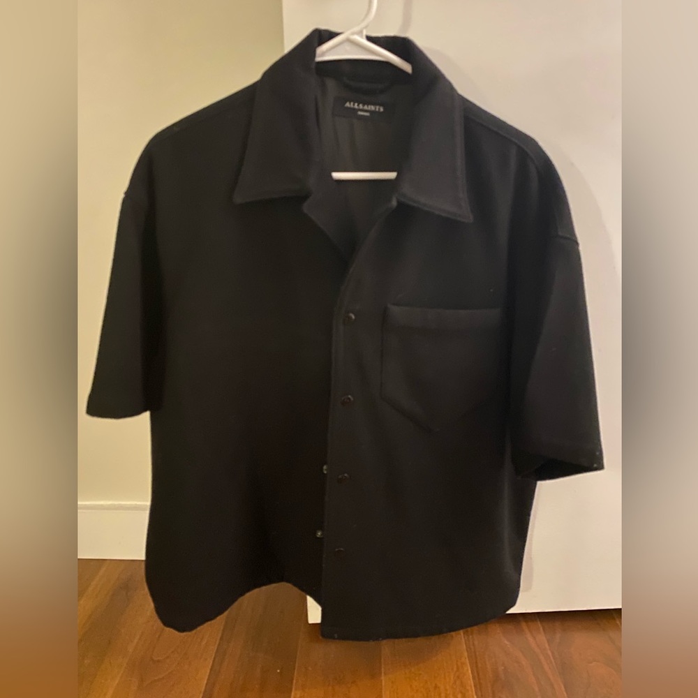 All Saints Oversized Short Sleeve Jacket
